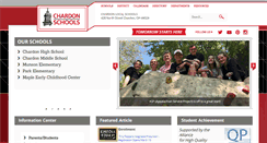 Desktop Screenshot of chardonschools.org